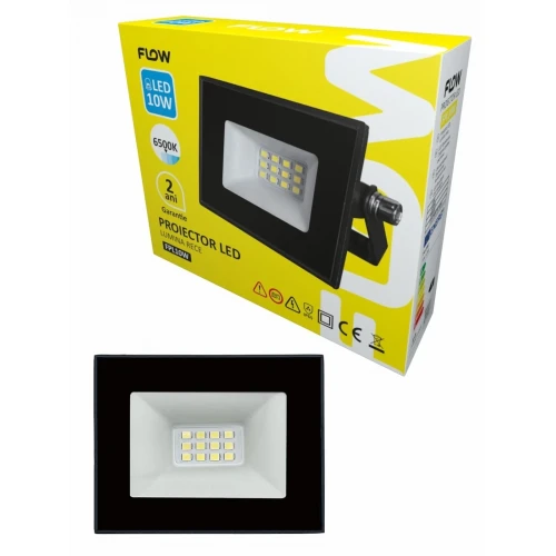PROIECTOR LED 10W 6500K LUMINĂ RECE FLOW FPL10W