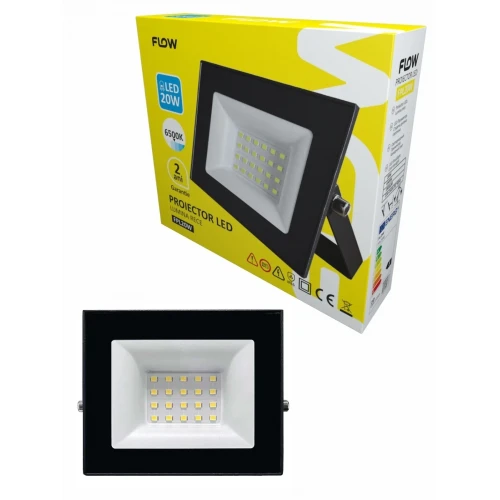 PROIECTOR LED 20W 6500K LUMINĂ RECE FLOW FPL20W